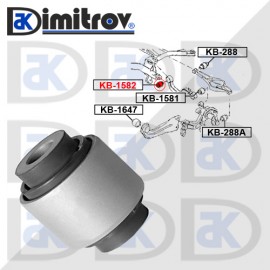 Тампон заден носач Audi A3 TT Nissan Pick Up Seat Alhambra Altea Leon Toledo Skoda Octavia Superb Yeti Volkswagen EOS Golf Jetta Passat Scirocco Sharan Tiguan Touran